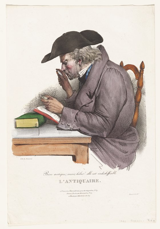 L'Antiquaire, Ducarme, c. 1830