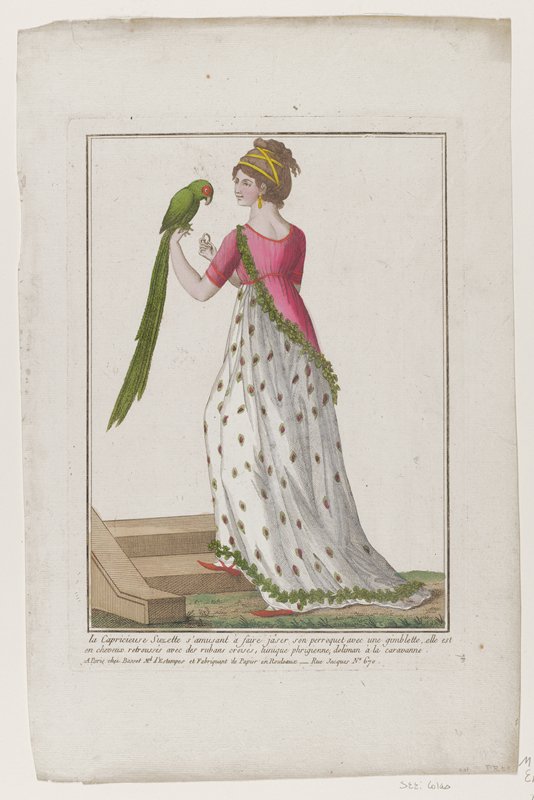 La Capricieuse Suzette, from Costume Francais, Basset, 18th century