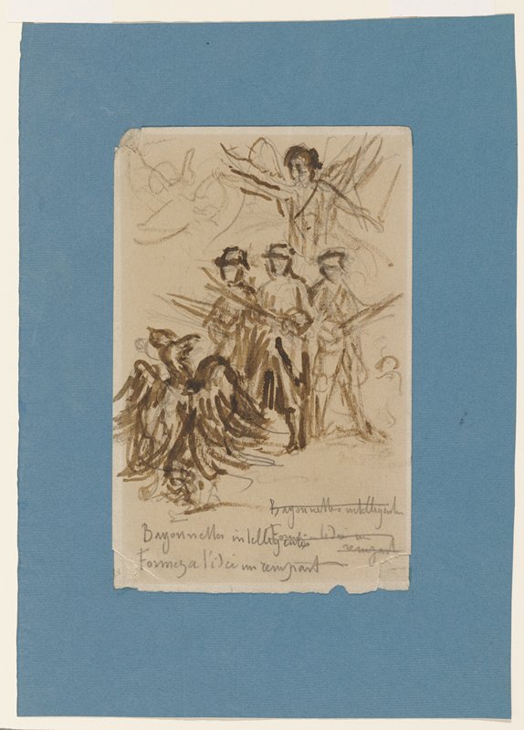 Bayonnettes intelligentis, Maximilien Luce, 19th-20th century