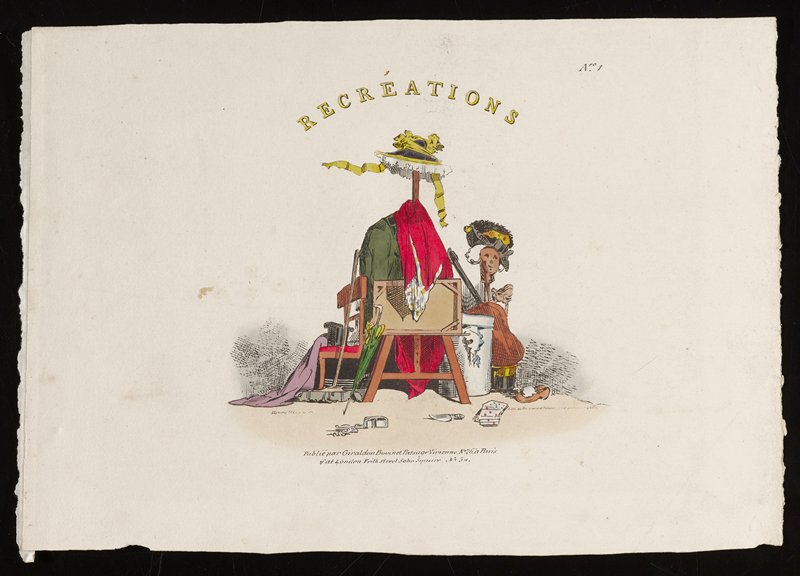 Recreations, Henri Monnier, 19th century