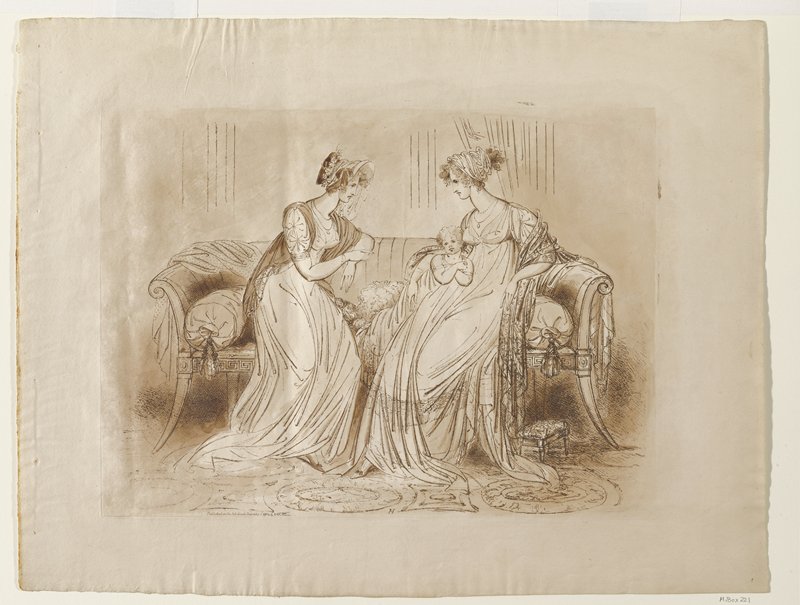 Plate of Style, Henry Moses, 1804
