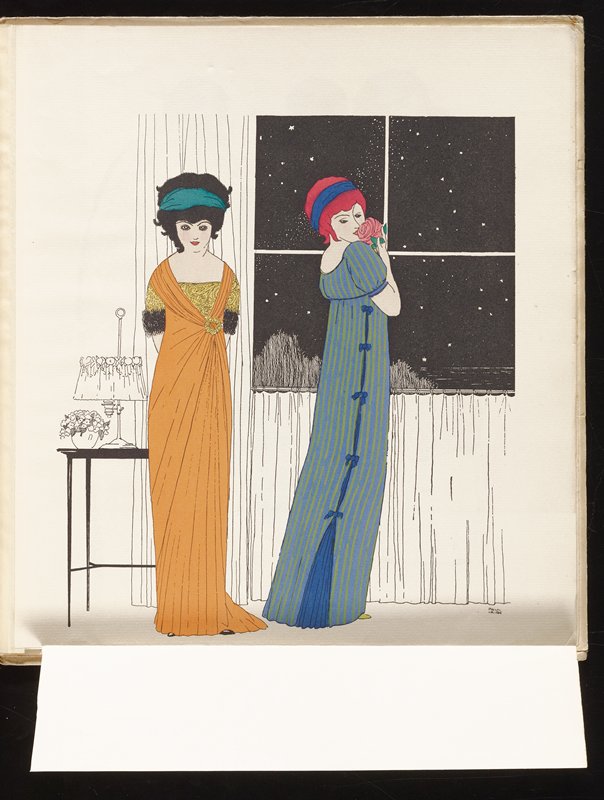 Fashion Plate, from Les Robes de Paul Poiret, Paul Poiret, 1908