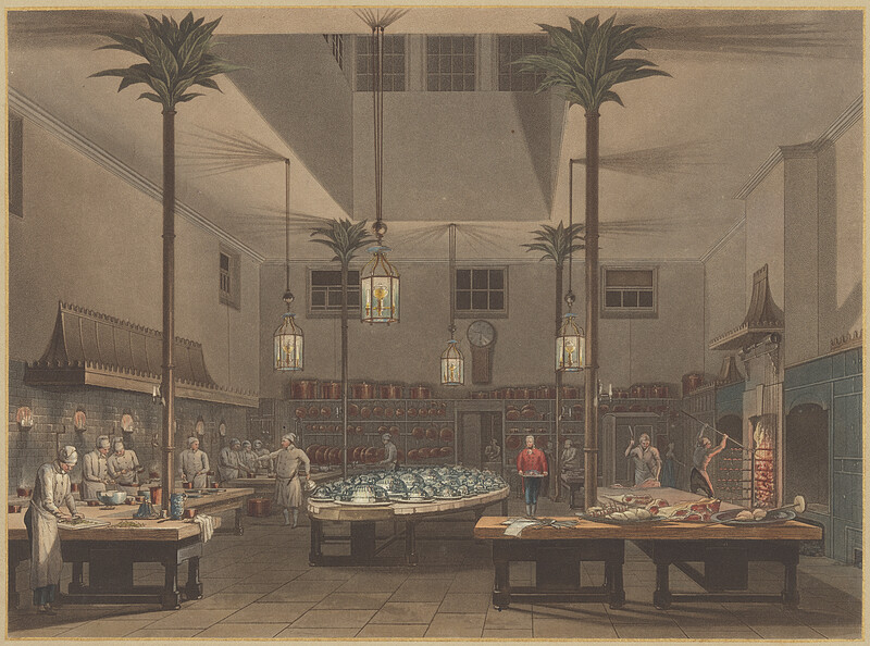 The Kitchen, John Nash, 1820–24