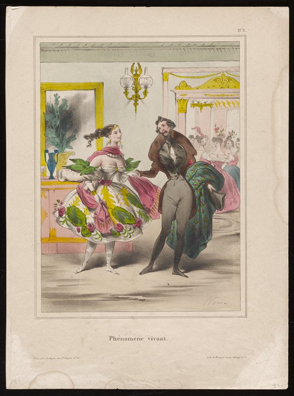 Phenomene vivant, Numa, 1832