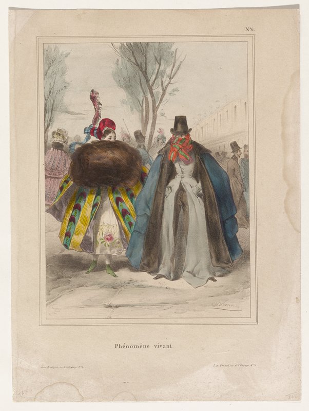 Phenomene vivant, Numa, 1832
