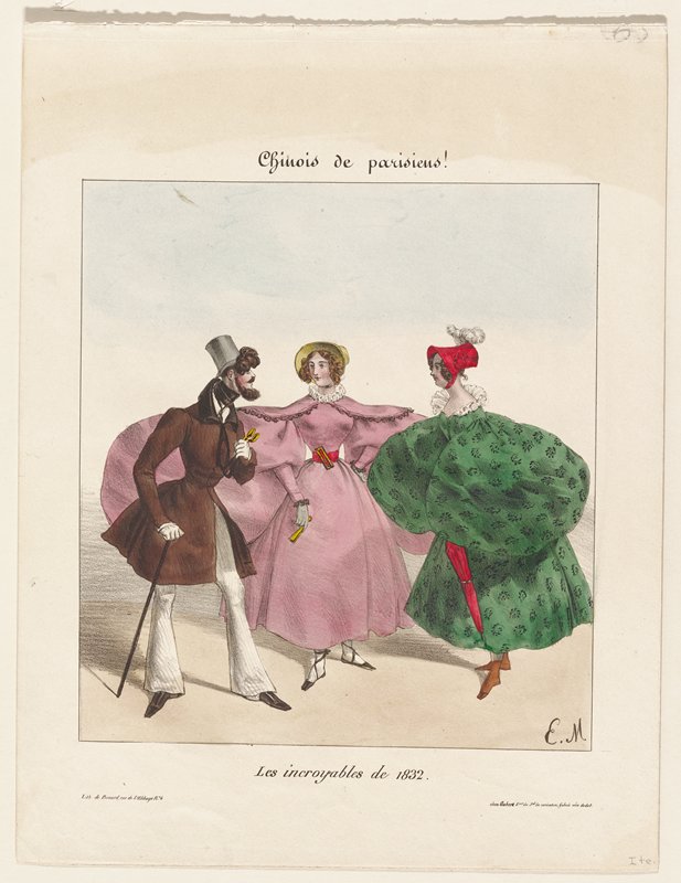 Chinois de parisiens!, Numa, 1832