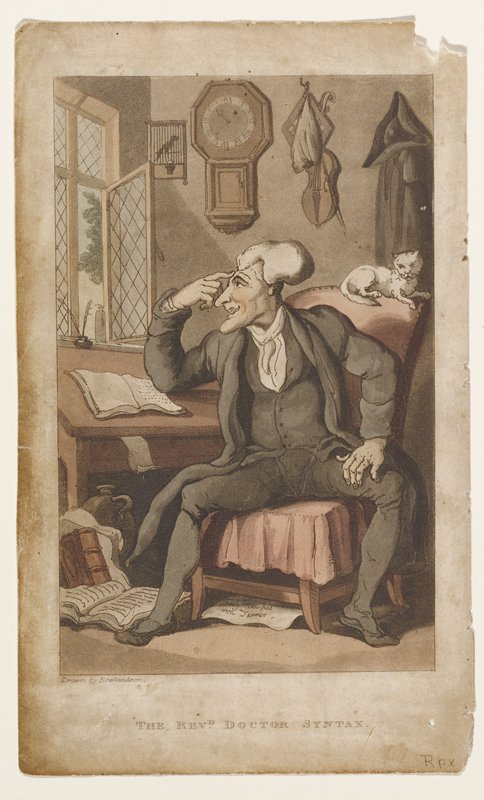 The Rev. Doctor Syntax, Thomas Rowlandson, May 1, 1812