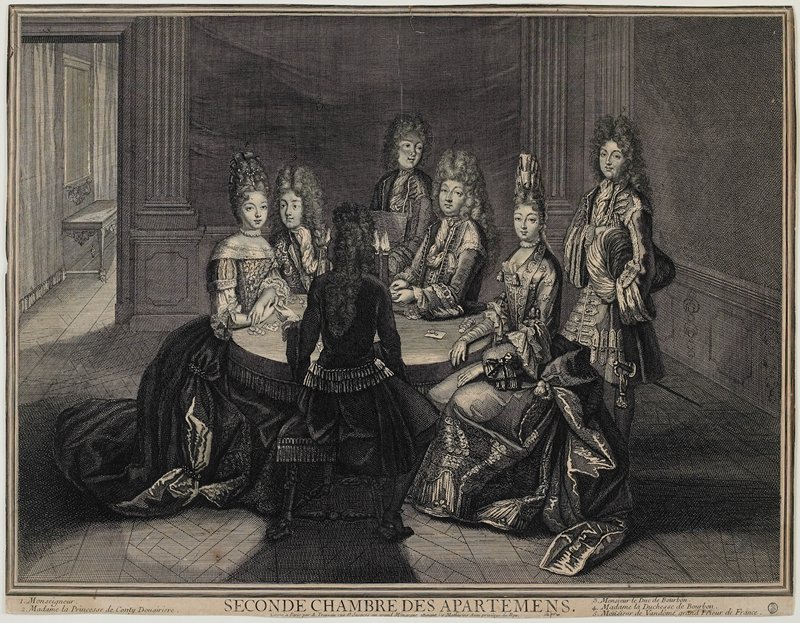 Second Room of the Apartments at Versailles, Antoine Trouvain, 1694–98