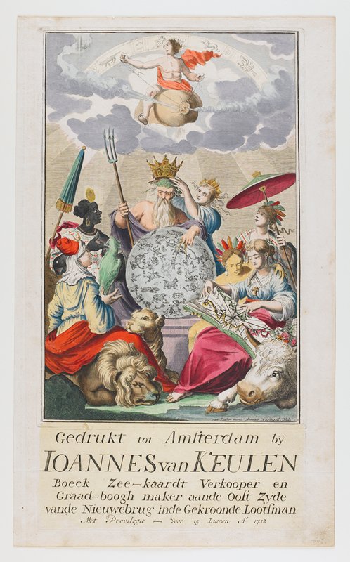 Neptune Crowned, Jan Luyken, 1712