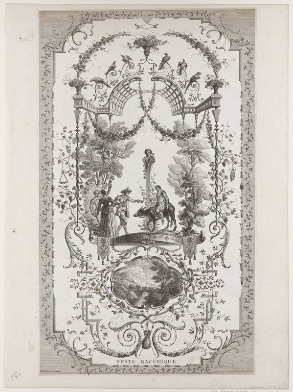 Feste Bacchique, Antoine Watteau, 1729–31