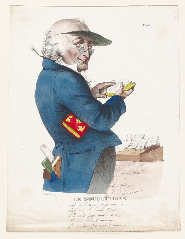 Le Bouquiniste, Emile Wattier, c. 1850