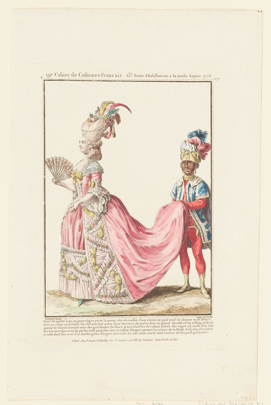 Dame de qualite..., from Gallerie Des Modes et Costumes Francais, Jacques Le Roy, 1777–78