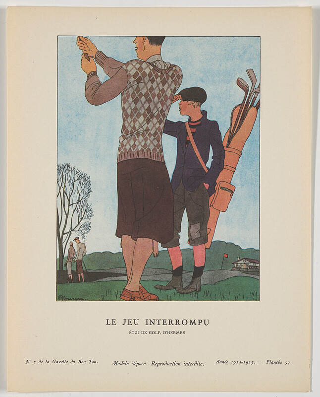 Plate No. 7, from Gazette Du Bon Ton, Lucien Vogel, 1924–25