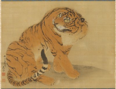 Sitting Tiger, Maruyama Ōkyo, 1777