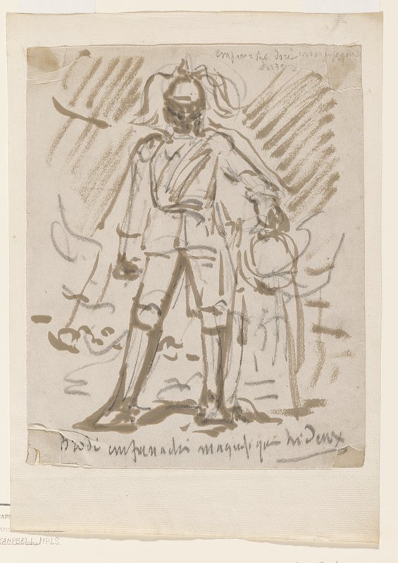 Standing Soldier, Maximilien Luce, c. 1916–18