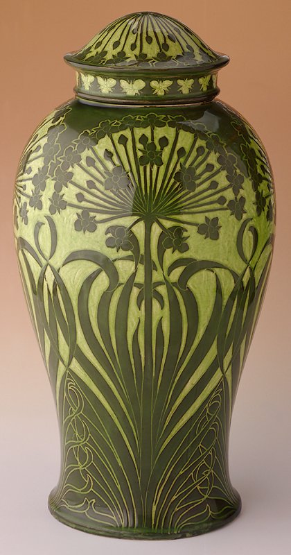 Covered Vase, Josef Ekberg; Project manager: Gunnar Gunnarson