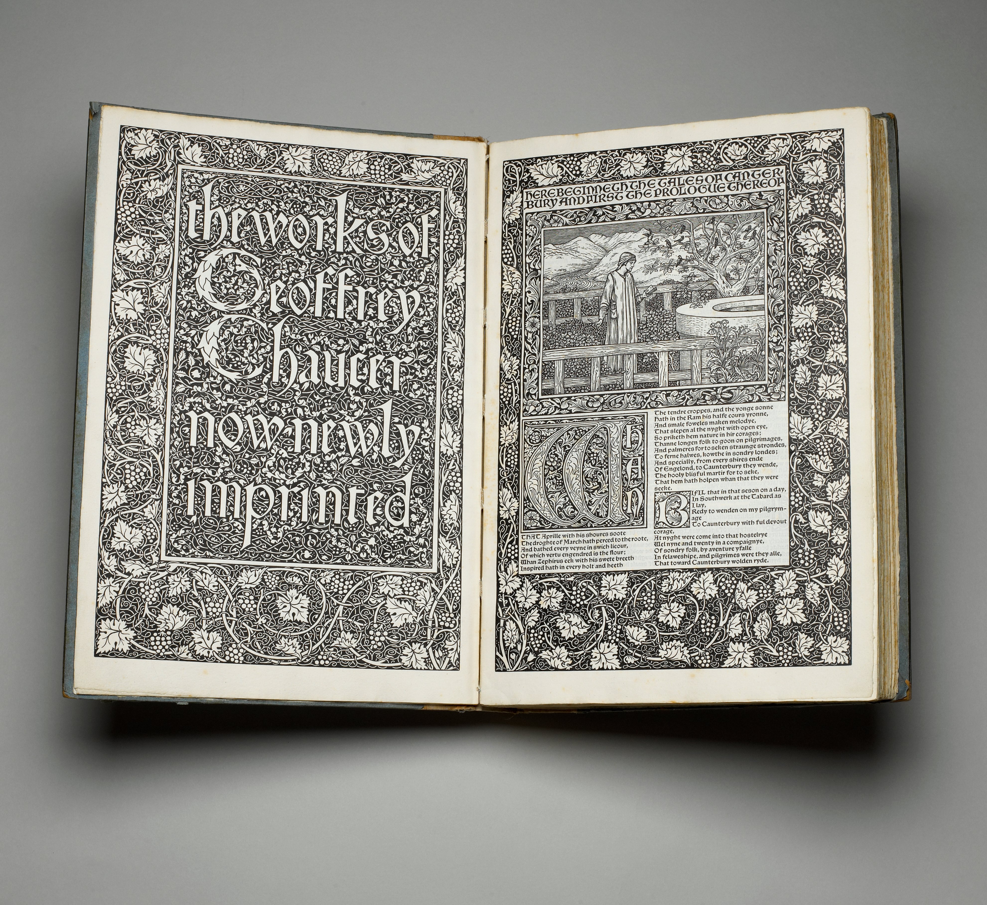 The Works of Geoffrey Chaucer, now Newly Imprinted, William Morris