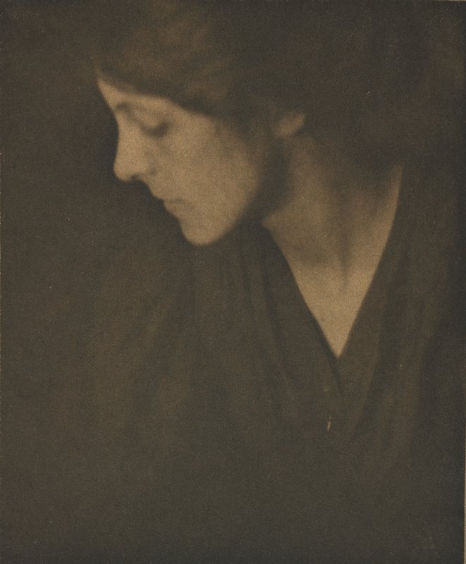 A Portrait Study, Alvin Langdon Coburn, April 1904
