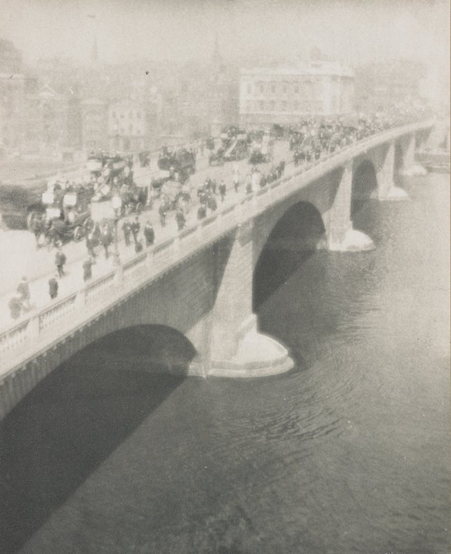 The Bridge-- Sunlight, Alvin Langdon Coburn, July 1906