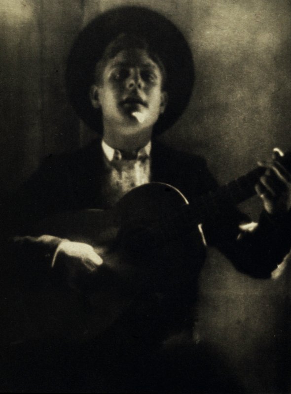 Guitar Player of Seville, Baron Adolf de Meyer, October 1908