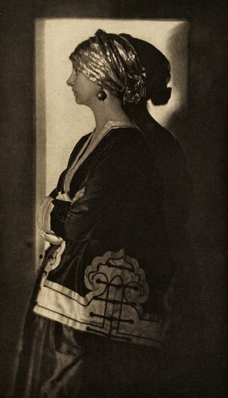 The Silver Cap, Baron Adolf de Meyer, October 1912