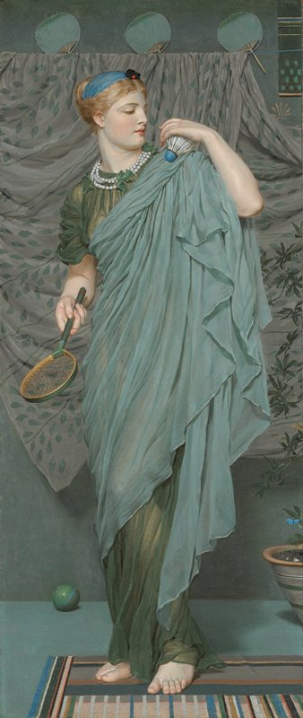 Battledore, Albert Joseph Moore, 1868–70