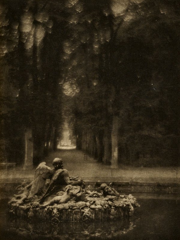 The Fountain of Saturn, Versailles, Baron Adolf de Meyer, October 1912