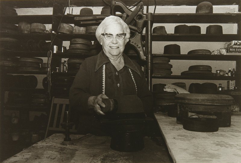 Mrs. Antonia Jefferis, London Hat Cleaning Shop, Susan kae Grant, c. 1975