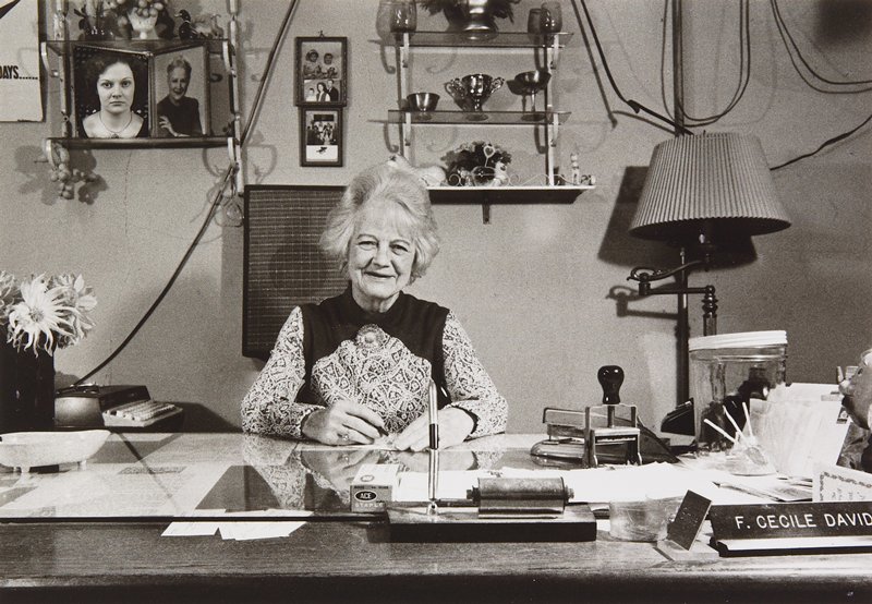 Mrs. Cecil David, Badger Tailer, Secretary-Receptionist, Susan kae Grant, c. 1975
