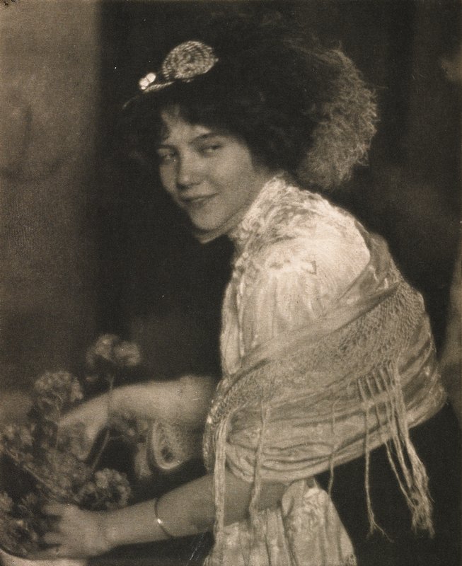 Portrait--Miss G. G. [Gladys Granger], Paul B. Haviland, October 1909
