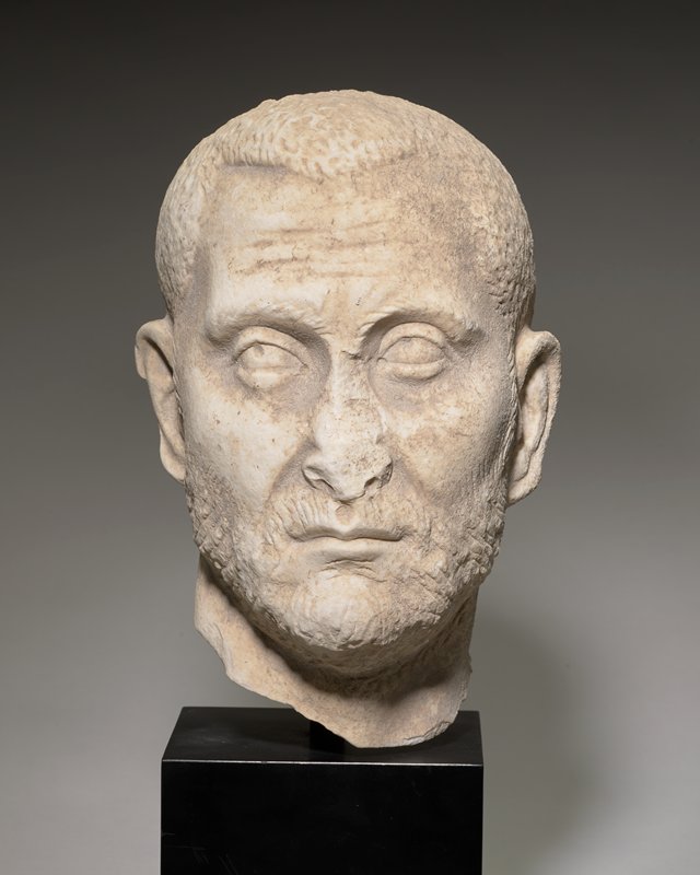 Portrait of a Man, Roman Empire, 252–268
