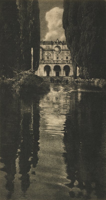 Villa Falconieri, Hugo Henneberg, January 1906