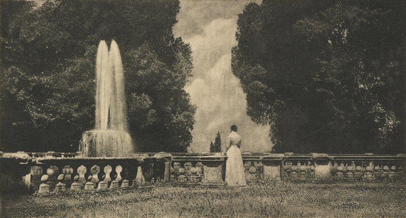 Villa Torlonia, Hugo Henneberg, January 1906