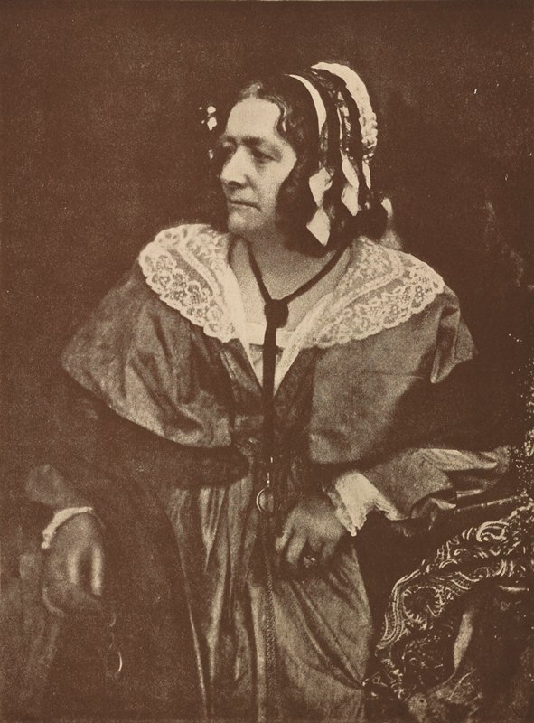 Mrs. Jameson, David Octavius Hill, July 1905