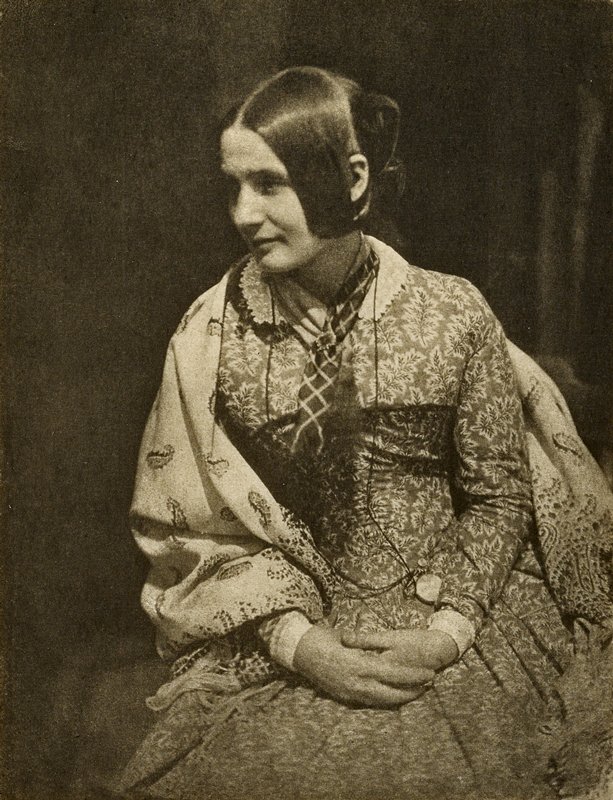 Lady in Flowered Dress, David Octavius Hill, January 1912