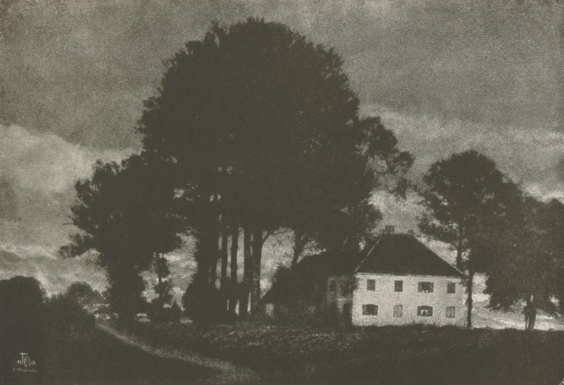 A Village Corner, Theodor Hofmeister, July 1904