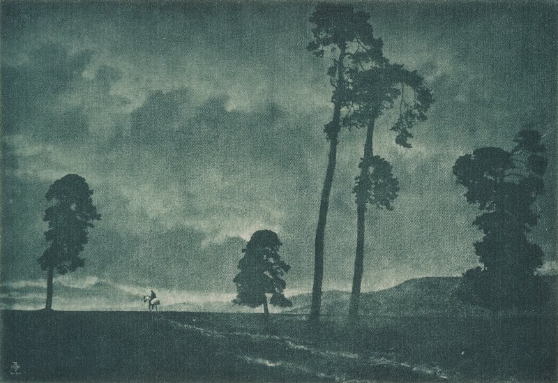 The Solitary Horseman, Theodor Hofmeister, July 1904
