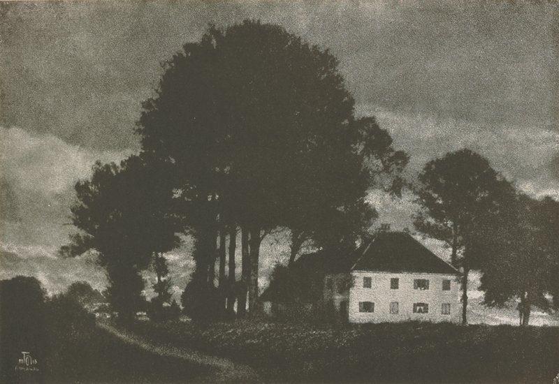 A Village Corner, Theodor Hofmeister, July 1904