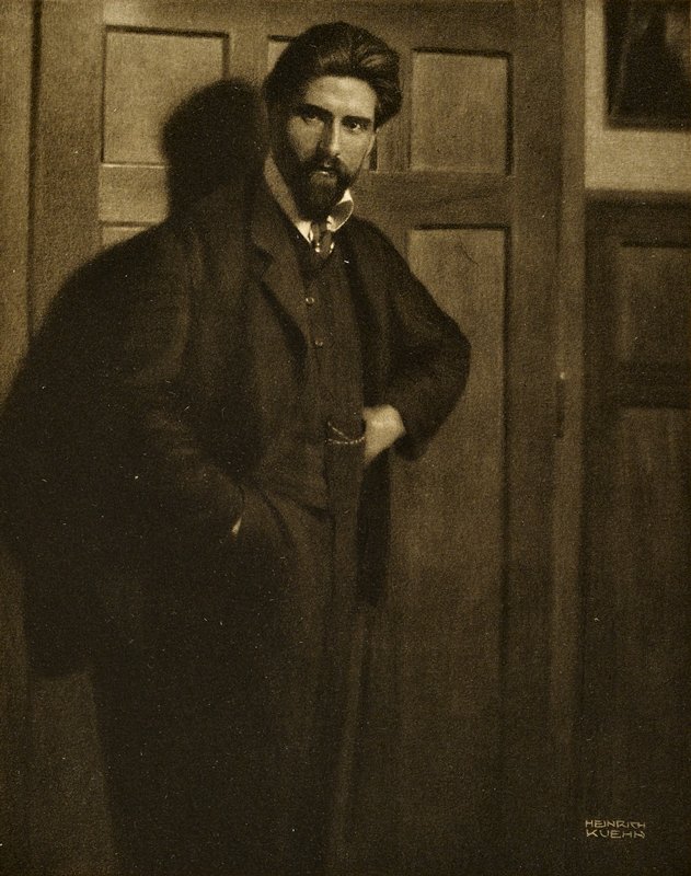 Portrait, Heinrich Keuhn, January 1911