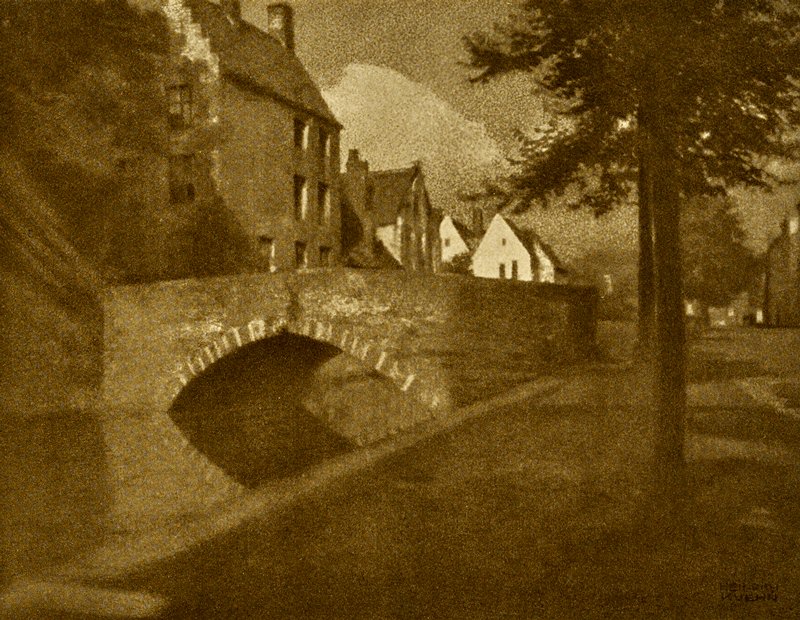 Landscape, Heinrich Keuhn, January 1911