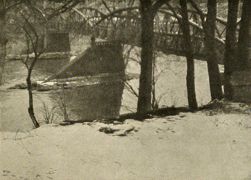 Winter Landscape, Heinrich Keuhn, January 1911