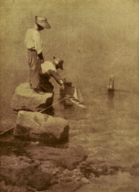 Sailing Boats, Heinrich Keuhn, January 1911