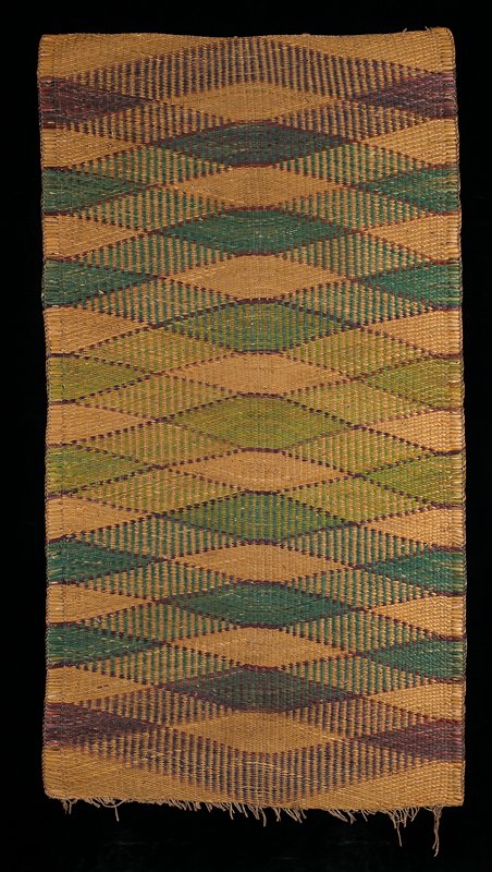 Mat by Anishinaabe (Ojibwe) artist