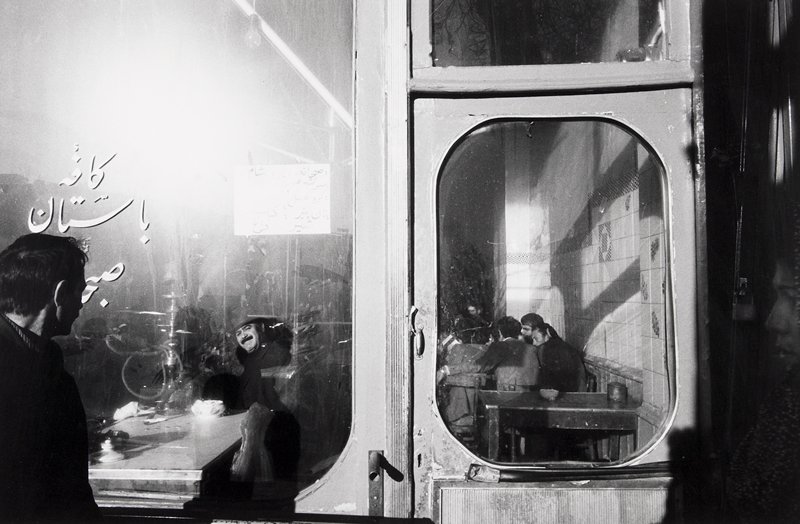 Tea Shop, Tabriz, Gilles Peress, c. 1980