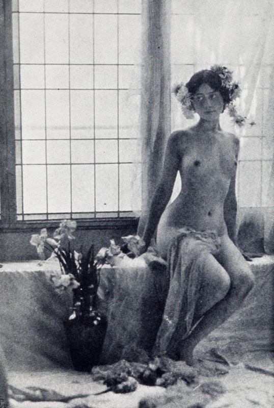 Nude--Against the Light, E. J. Constant Puyo, October 1906