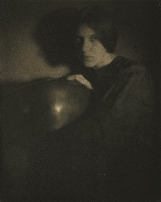 Girl with Bowl, George H. Seeley, January 1910
