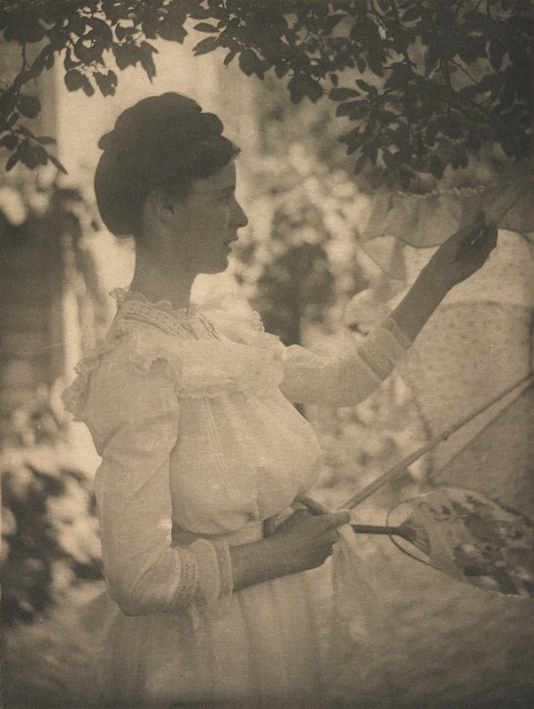 Girl with Parasol, Ema Spencer, January 1909