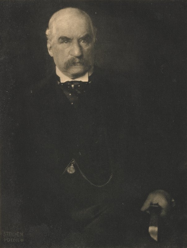 J. Pierpont Morgan, Esq., Edward Steichen, April 1906