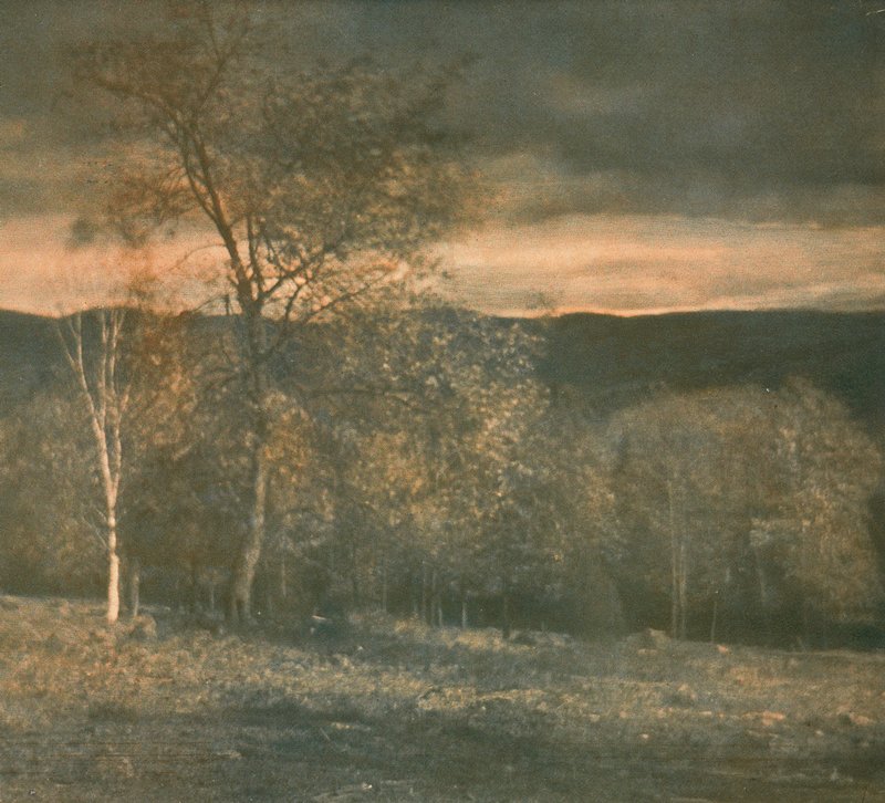Landscape in Two Colors, Edward Steichen, April 1906