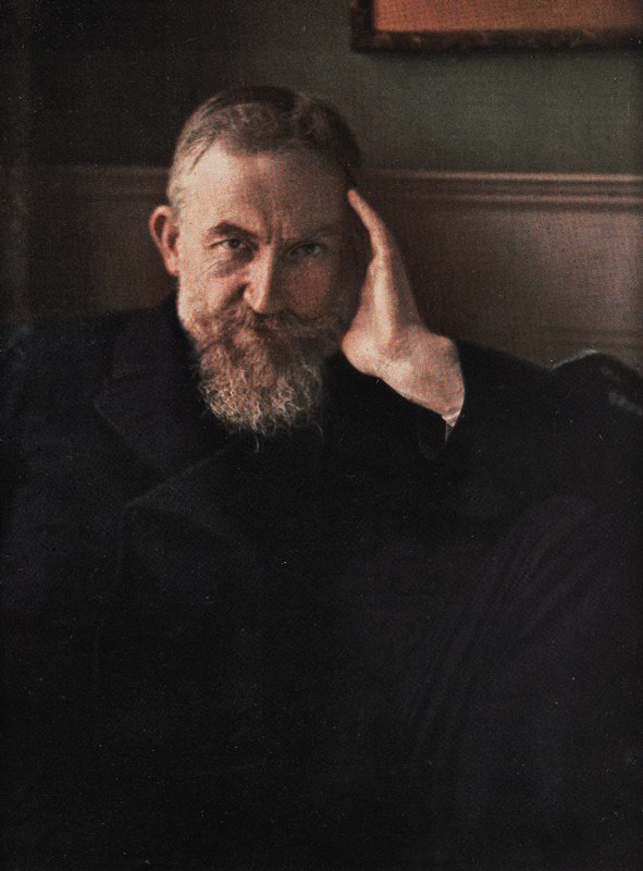 George Bernard Shaw, Edward Steichen, April 1908